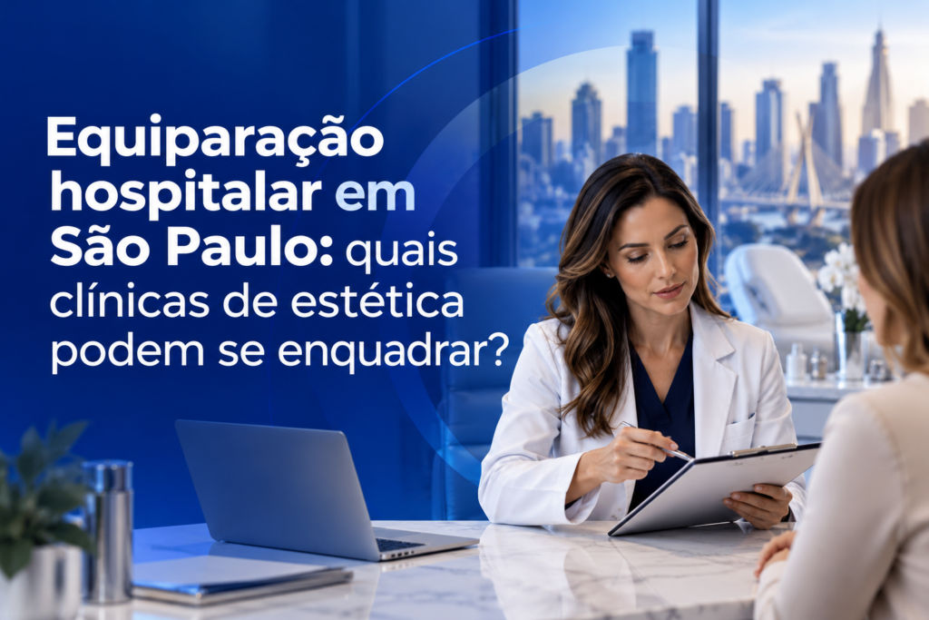 Equiparação hospitalar em São Paulo: quais clínicas de estética podem se enquadrar?